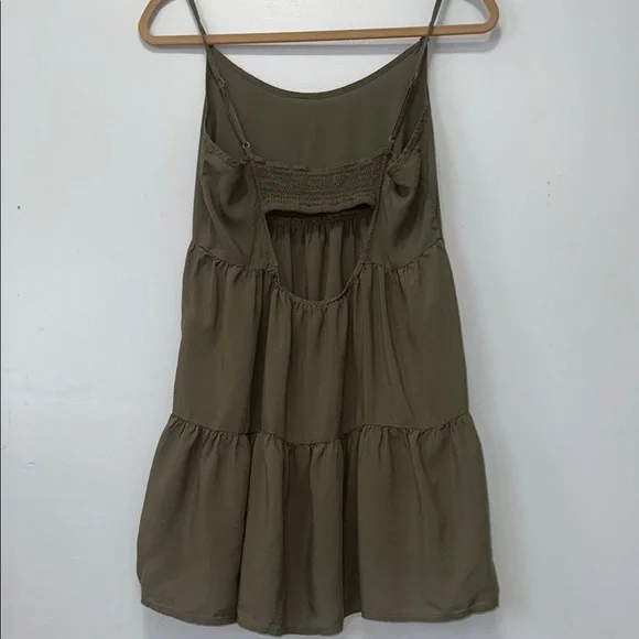 American Eagle Outfitters Green Tiered Camisole - Picture 4 of 6